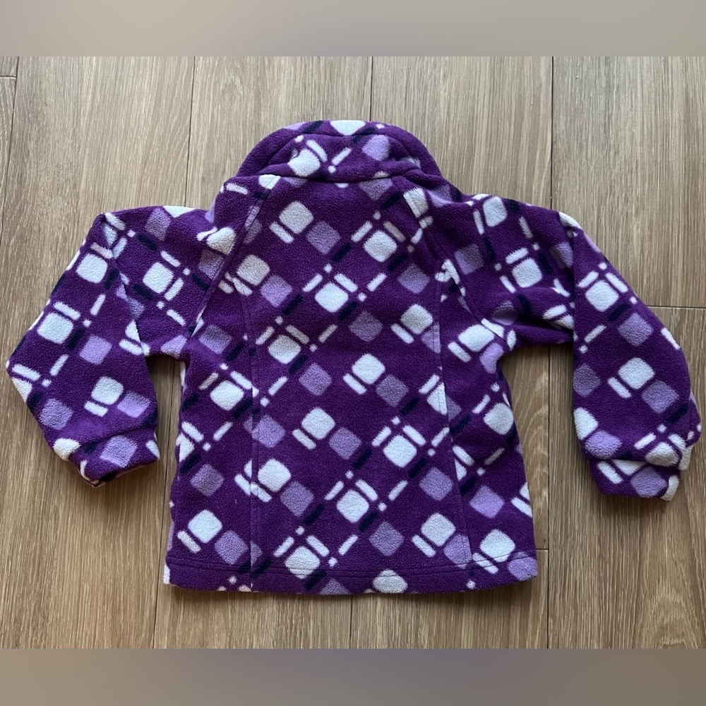 Purple Kids Fleece Jacket Size 4T - Picture 2 of 5